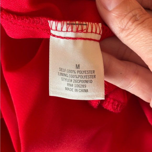 Mi Ami | Red Babydoll Mini Dress | M - Picture 8 of 8